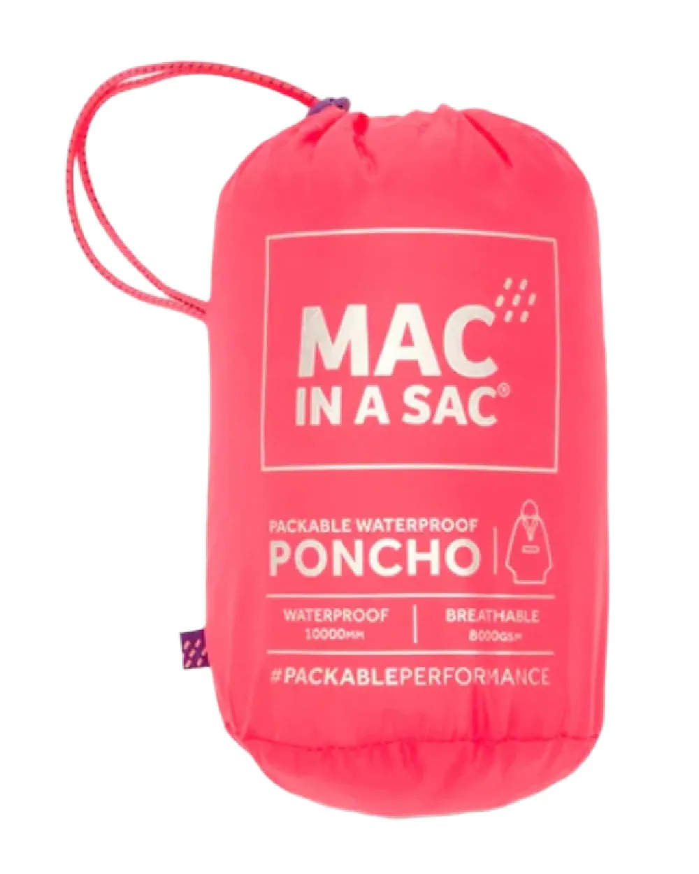 Mac In A Sac Origin Neon Waterproof Poncho