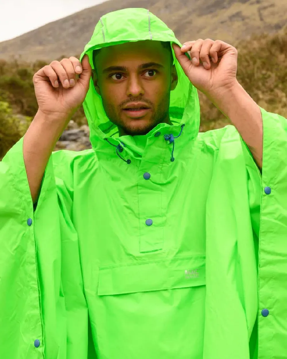 Mac In A Sac Origin Neon Waterproof Poncho