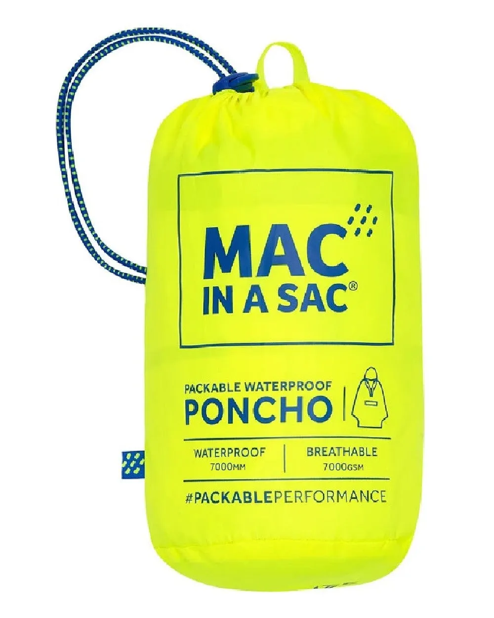 Mac In A Sac Origin Neon Waterproof Poncho