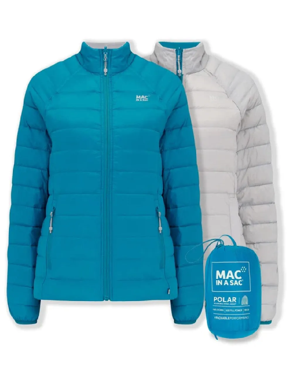 Mac In A Sac Womens Packable Polar Down Jacket