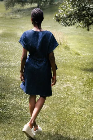 MAS MONTREAL - MEDELLIN DRESS - DENIM - SS25