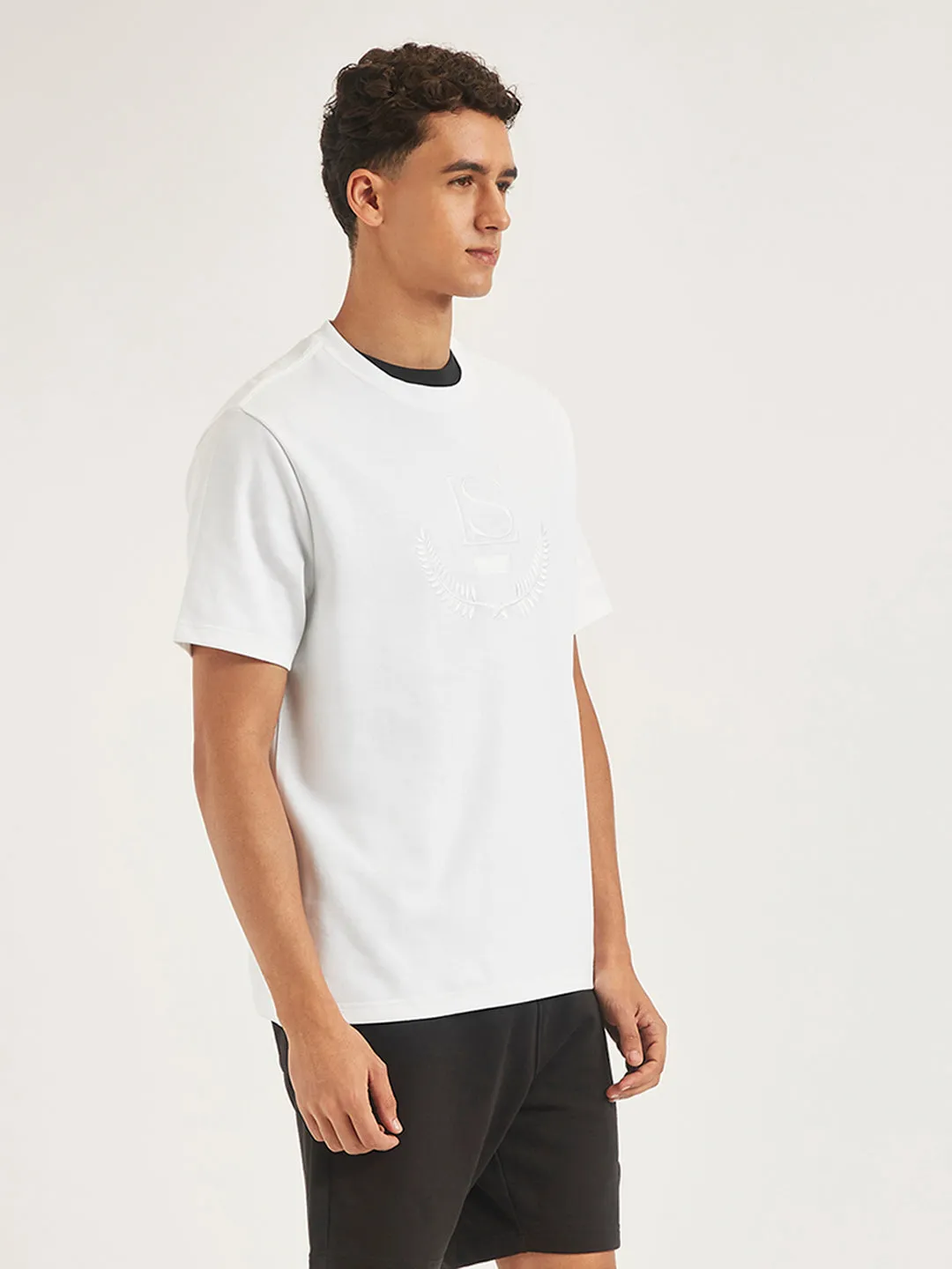 Men's Embroidered Regular Fit T-shirt LEVI'S