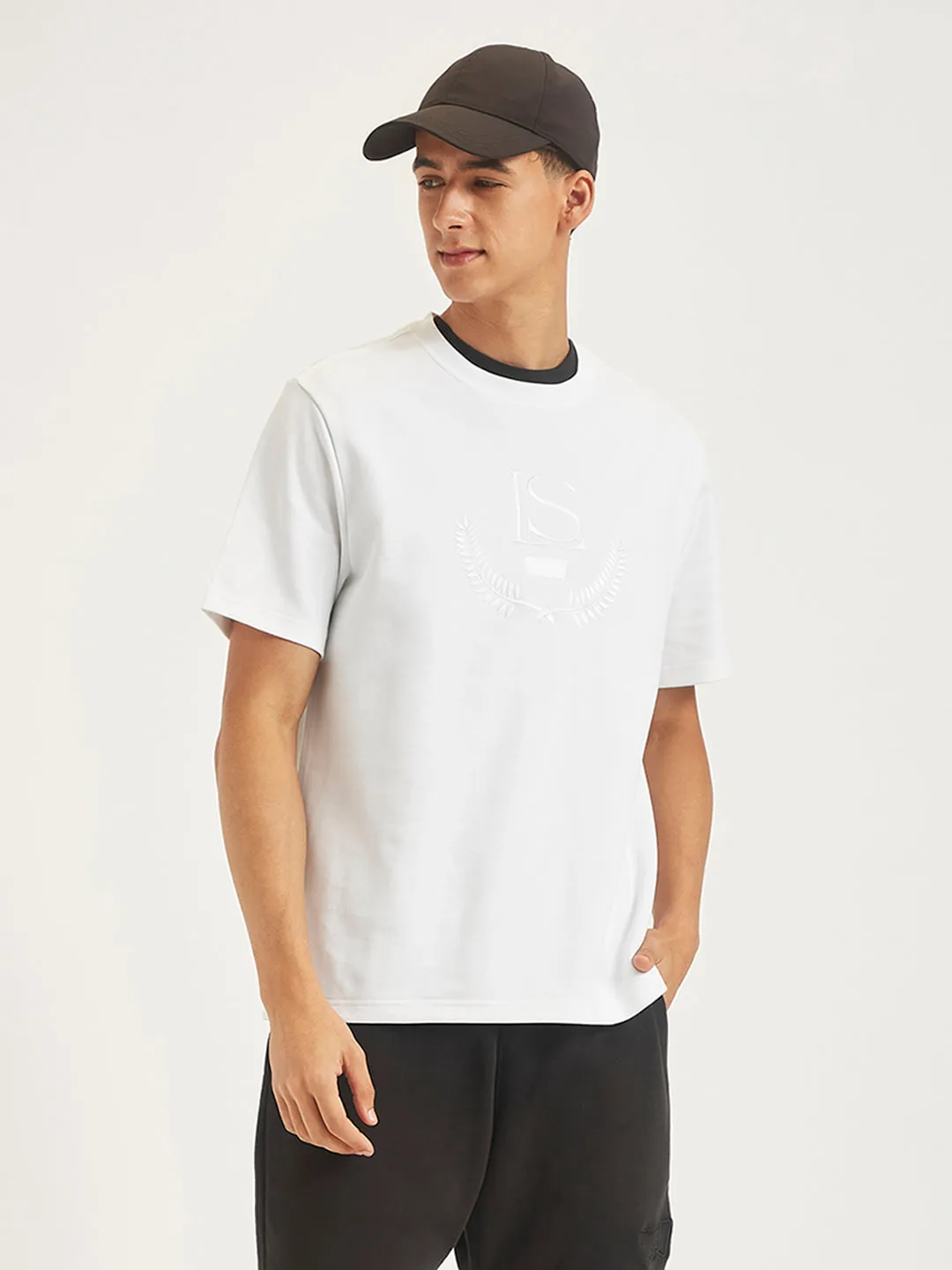 Men's Embroidered Regular Fit T-shirt LEVI'S