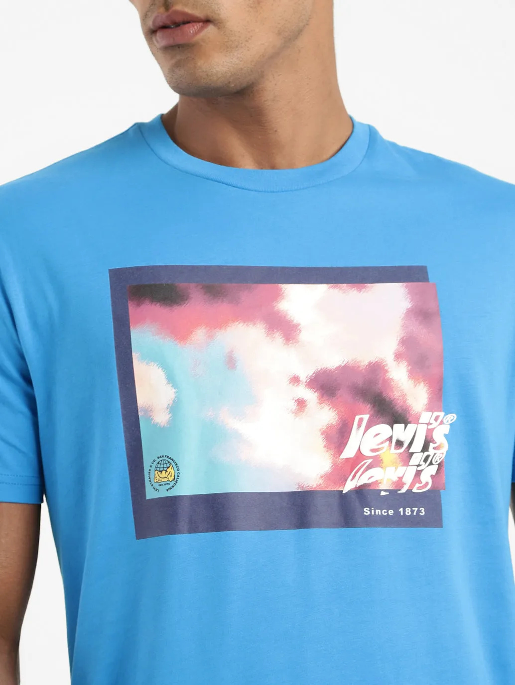 Men's Graphic Print Crew Neck T-shirt LEVI'S
