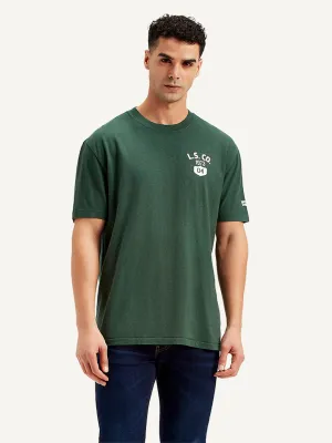Men's Graphic Print Crew Neck T-shirt LEVI'S