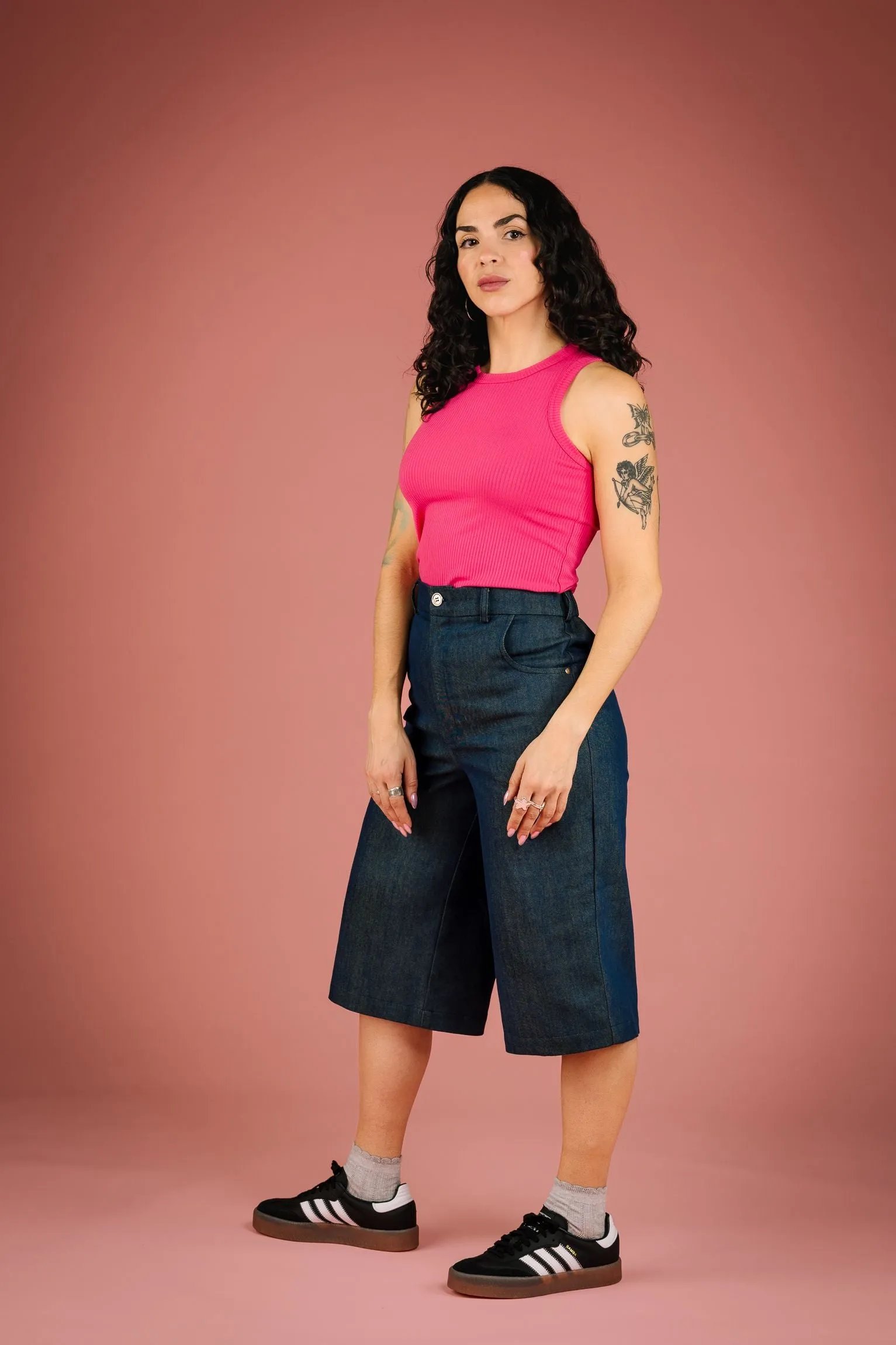 MERCEDES MORIN - CRUZE BERMUDA SHORTS - DENIM - SS25