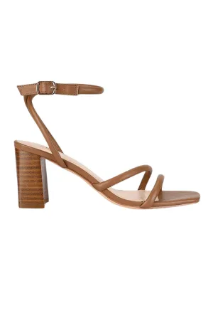 Nadia Block Heel Sandal Tan