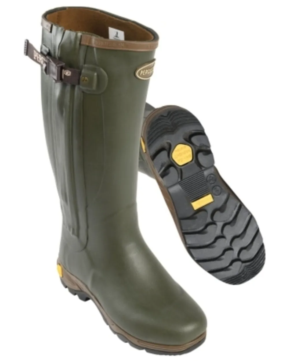 Percussion Cambridge Neoprene Full Zip Wellingtons