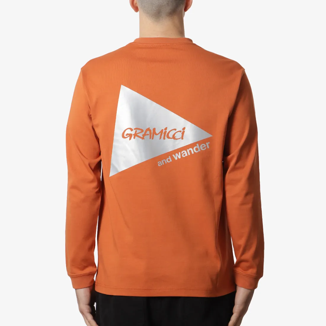 Premium Quality Gramicci x And Wander Backprint Long Sleeve T-Shirt  Almost Sold Out!