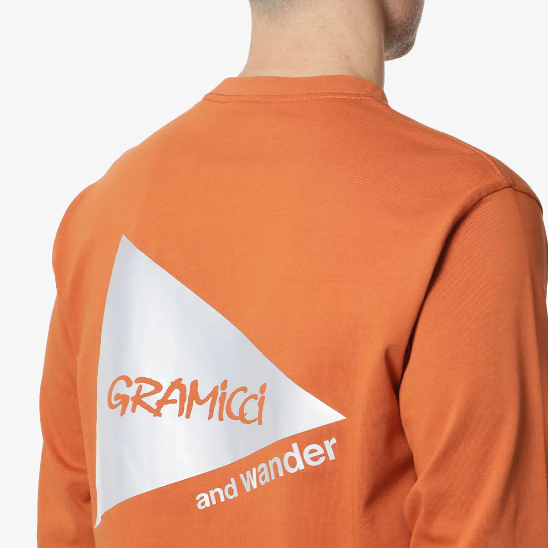 Premium Quality Gramicci x And Wander Backprint Long Sleeve T-Shirt  Almost Sold Out!