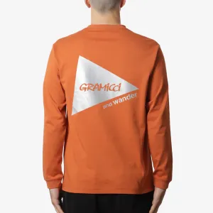 Premium Quality Gramicci x And Wander Backprint Long Sleeve T-Shirt  Almost Sold Out!