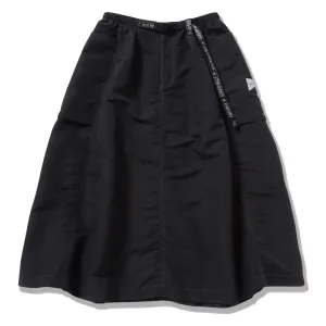 Premium Quality Gramicci x And Wander Womens Ripstop Voyager Skirt Black  Dont Miss Out!