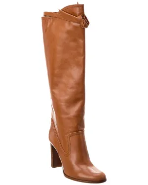 Reformation Alexandre Birman Clarita Saddlery 90 Leather Knee-High Boot