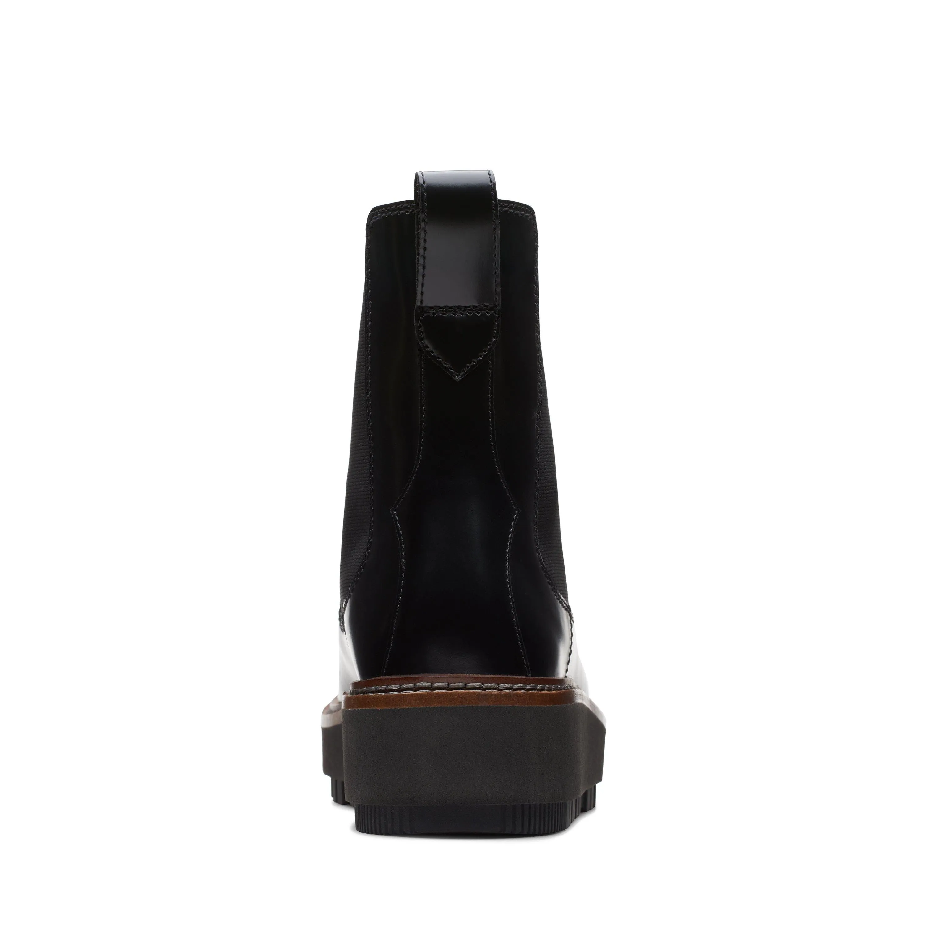 Reformation Clarks Orianna W Up in Black Leather