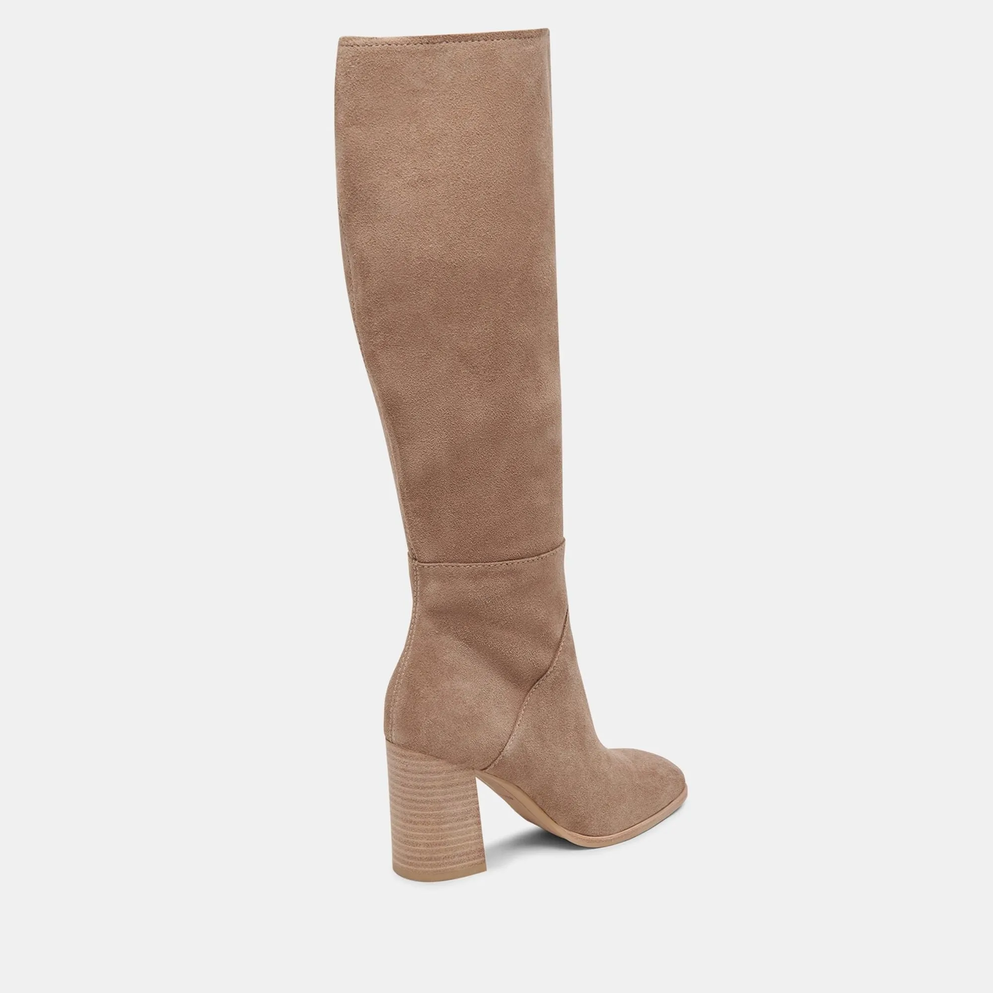 Reformation FYNN BOOTS TRUFFLE SUEDE