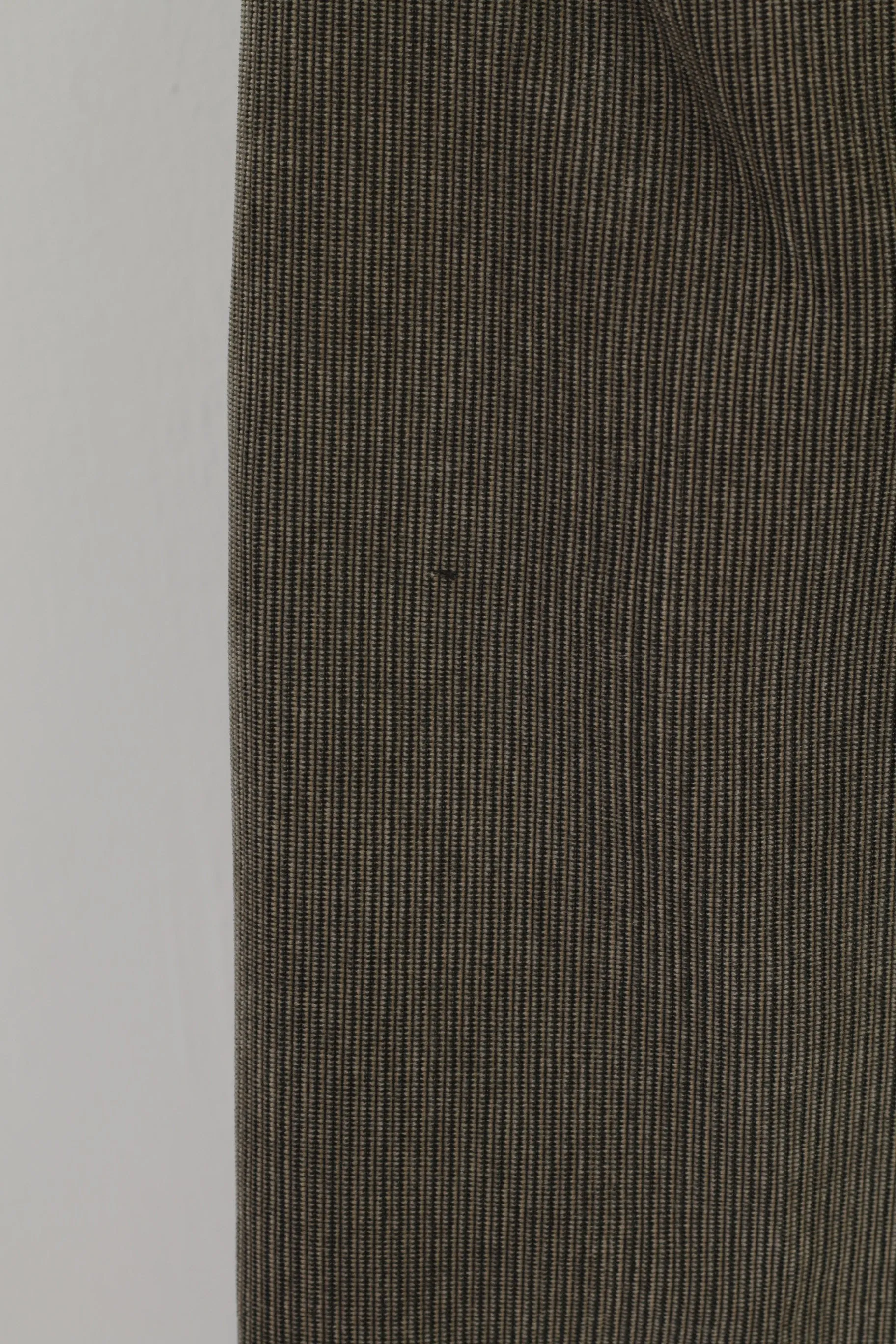 Renato Cavalli Men 54 44 Blazer Gray Striped Shiny Vintage Sport Single Breasted Jacket