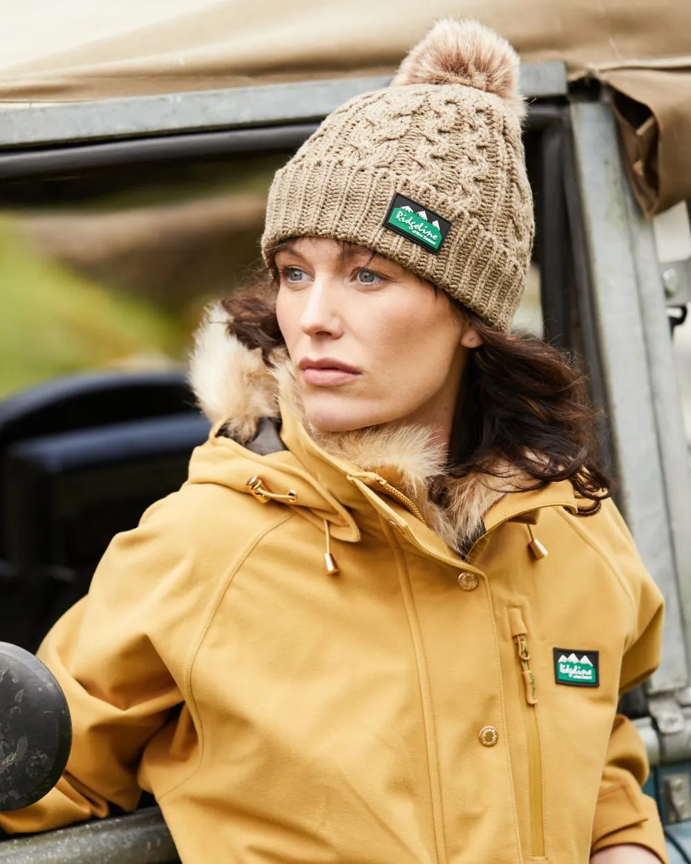 Ridgeline Nordic Fleck Bobble Hat