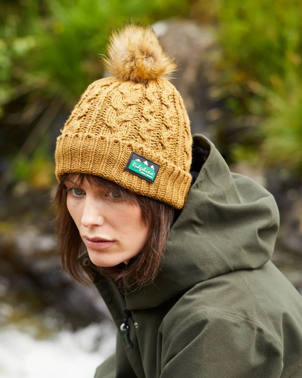 Ridgeline Nordic Fleck Bobble Hat