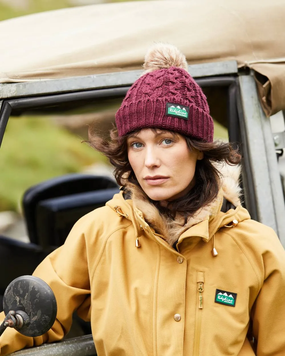 Ridgeline Nordic Fleck Bobble Hat