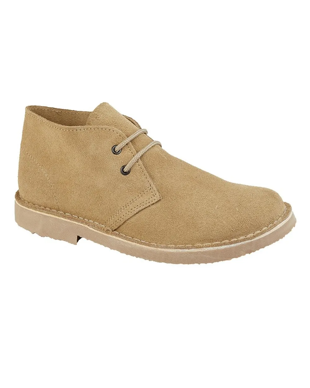 Roamers Round Toe Desert Boots - Lightweight Trail Shoes for Women