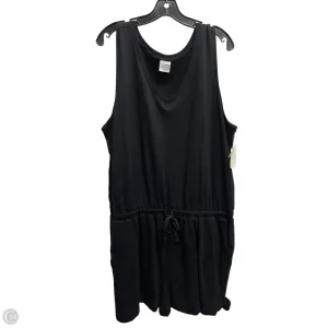 Romper By Amazon Essentials In Black, Size: Xxl