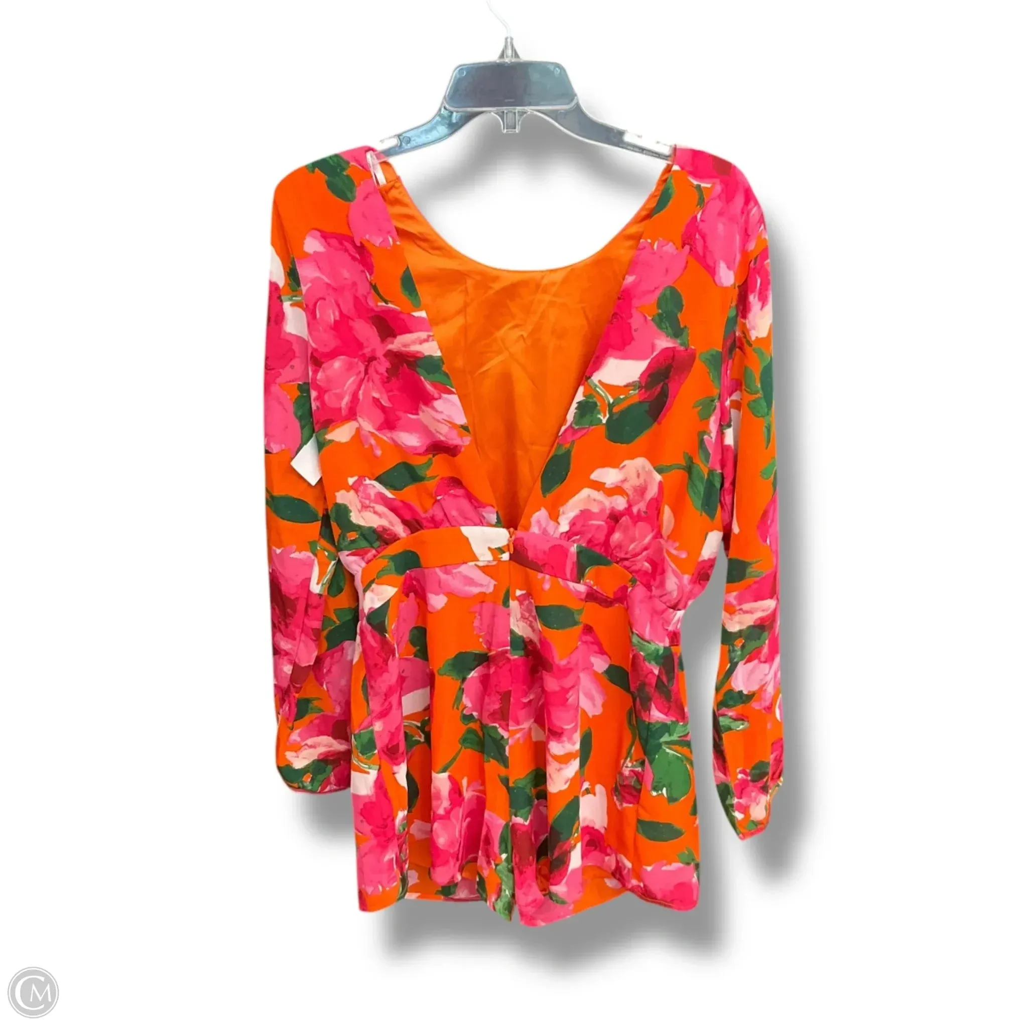 Romper By Lulus In Floral Print, Size: L