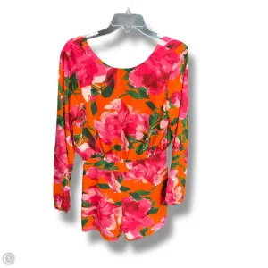 Romper By Lulus In Floral Print, Size: L