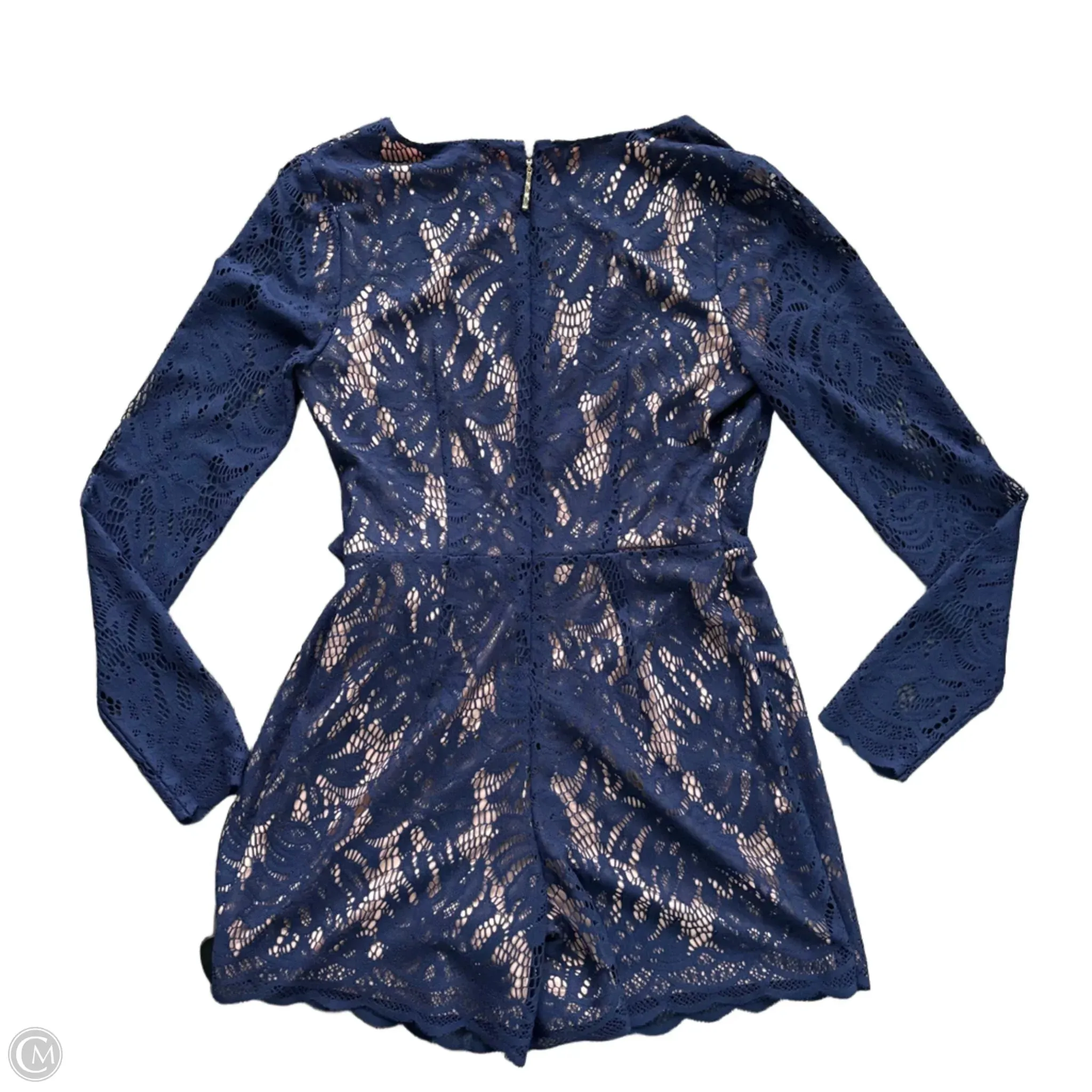 Romper Designer By Lilly Pulitzer In Navy, Size: S
