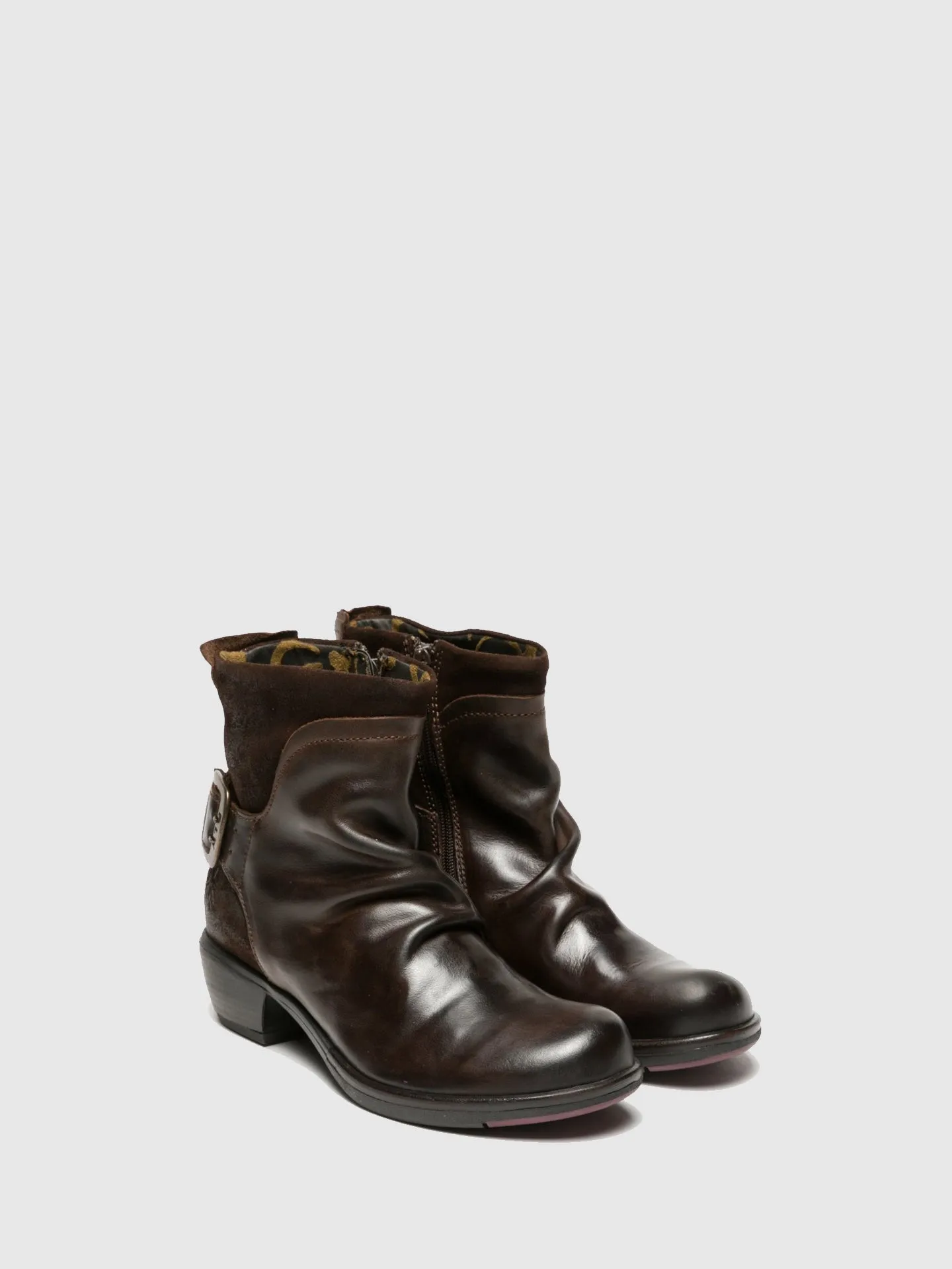 Sienna Buckle Ankle Boots