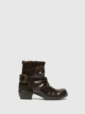 Sienna Buckle Ankle Boots