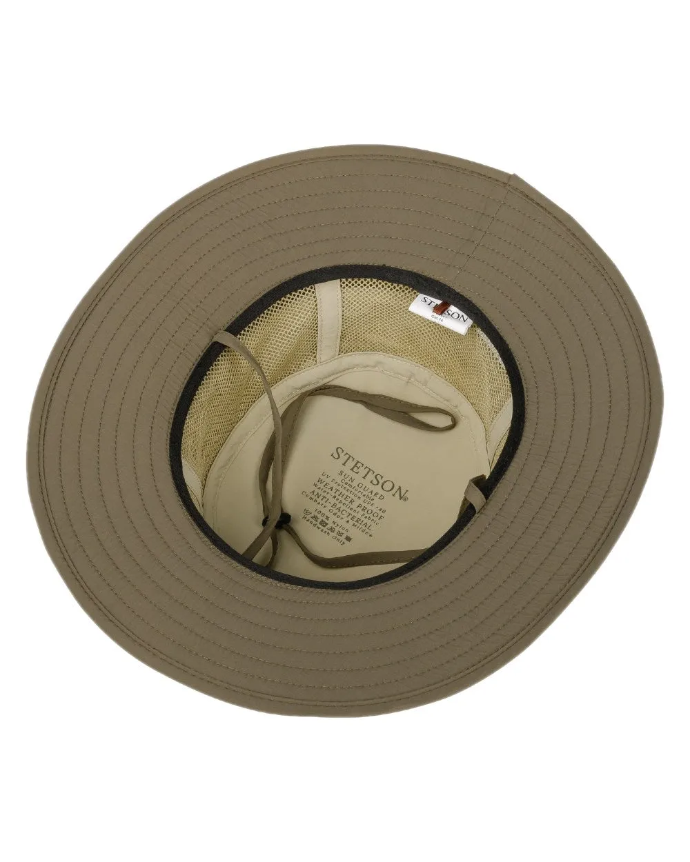 Stetson Outdoor Traveller Hat with Chin Strap