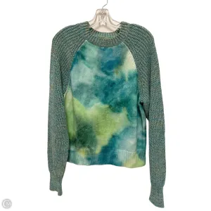 Sweater By Anthropologie In Blue & Green, Size: S