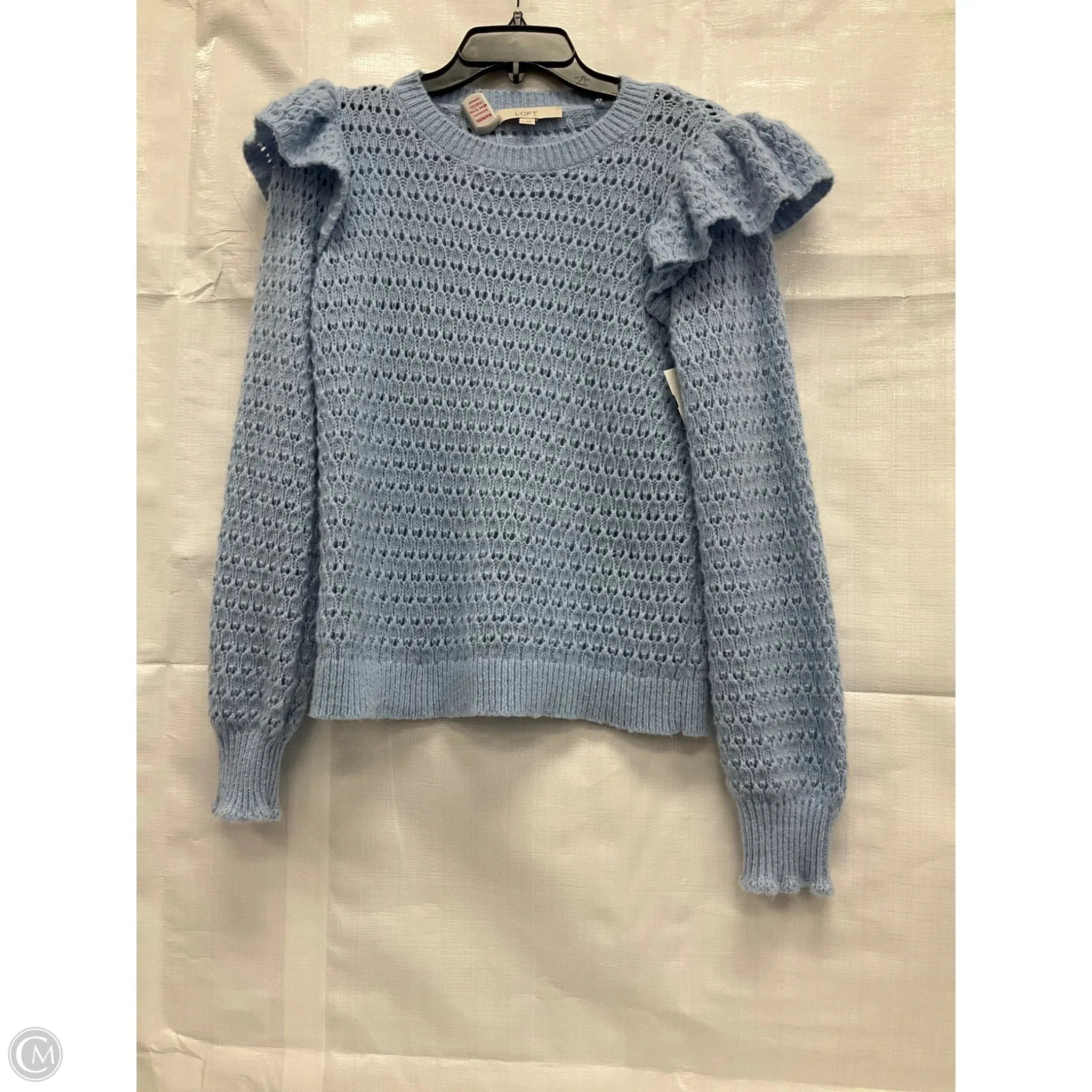 Sweater By Loft In Blue, Size: M