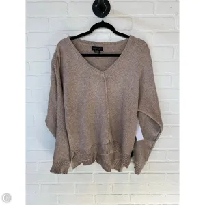 Sweater By Rachel Zoe In Tan, Size: Xl