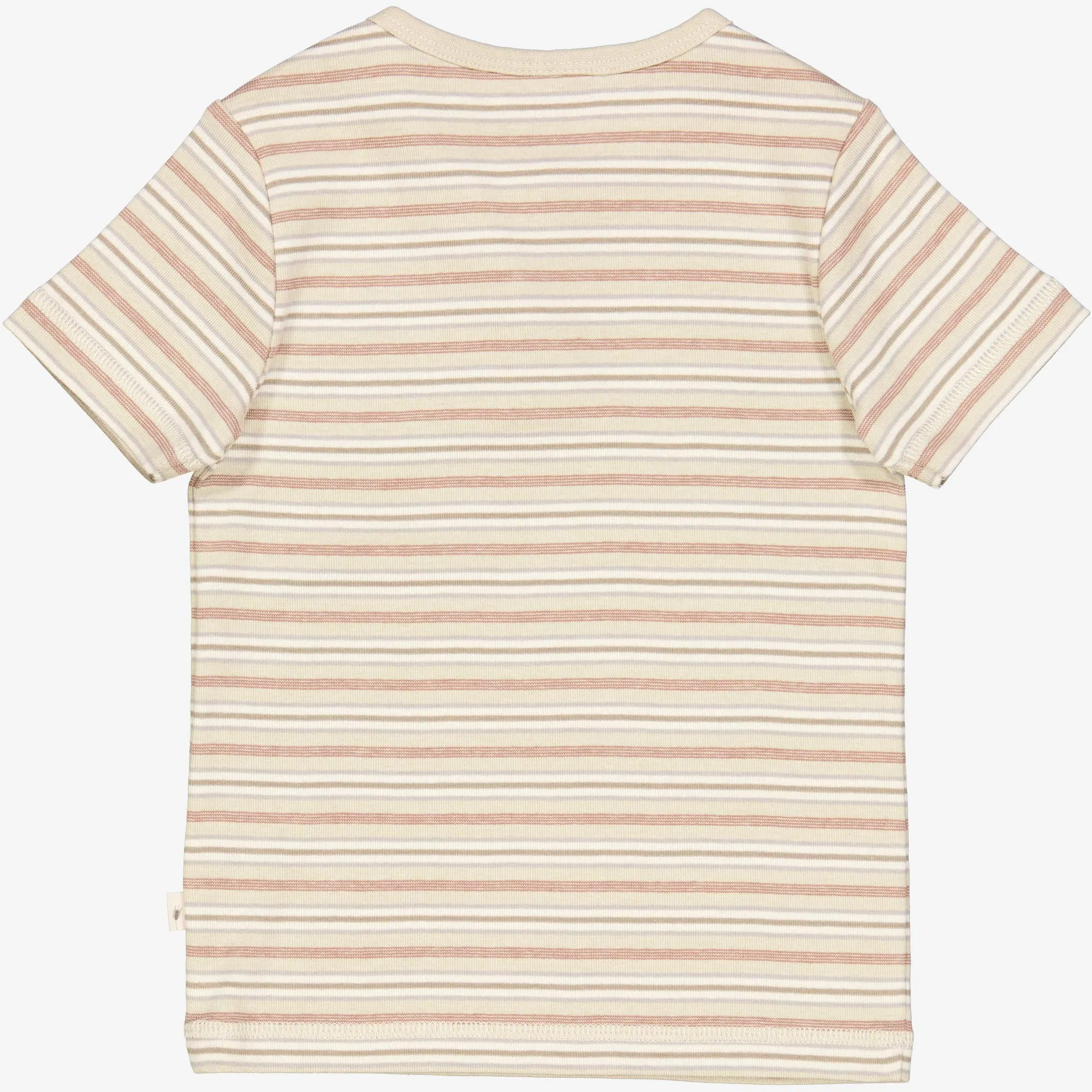 T-Shirt Bertram - dusty stripe Wheat