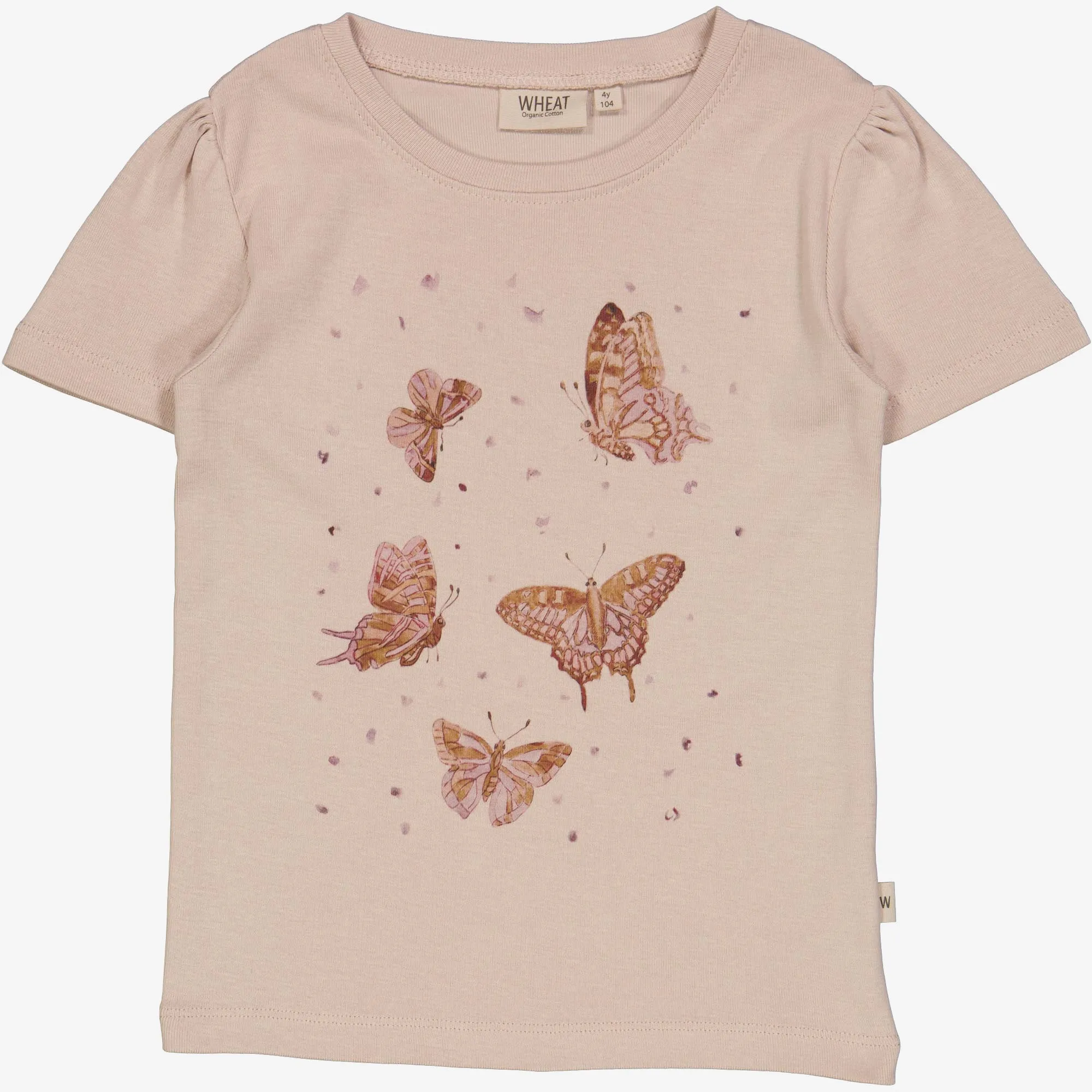 T-Shirt Butterflies - pale lilac Wheat