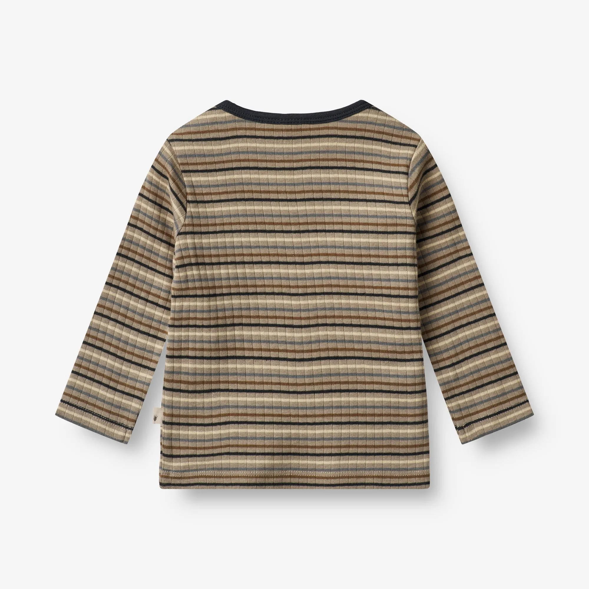 T-Shirt Stig | Baby - multi stripe Wheat
