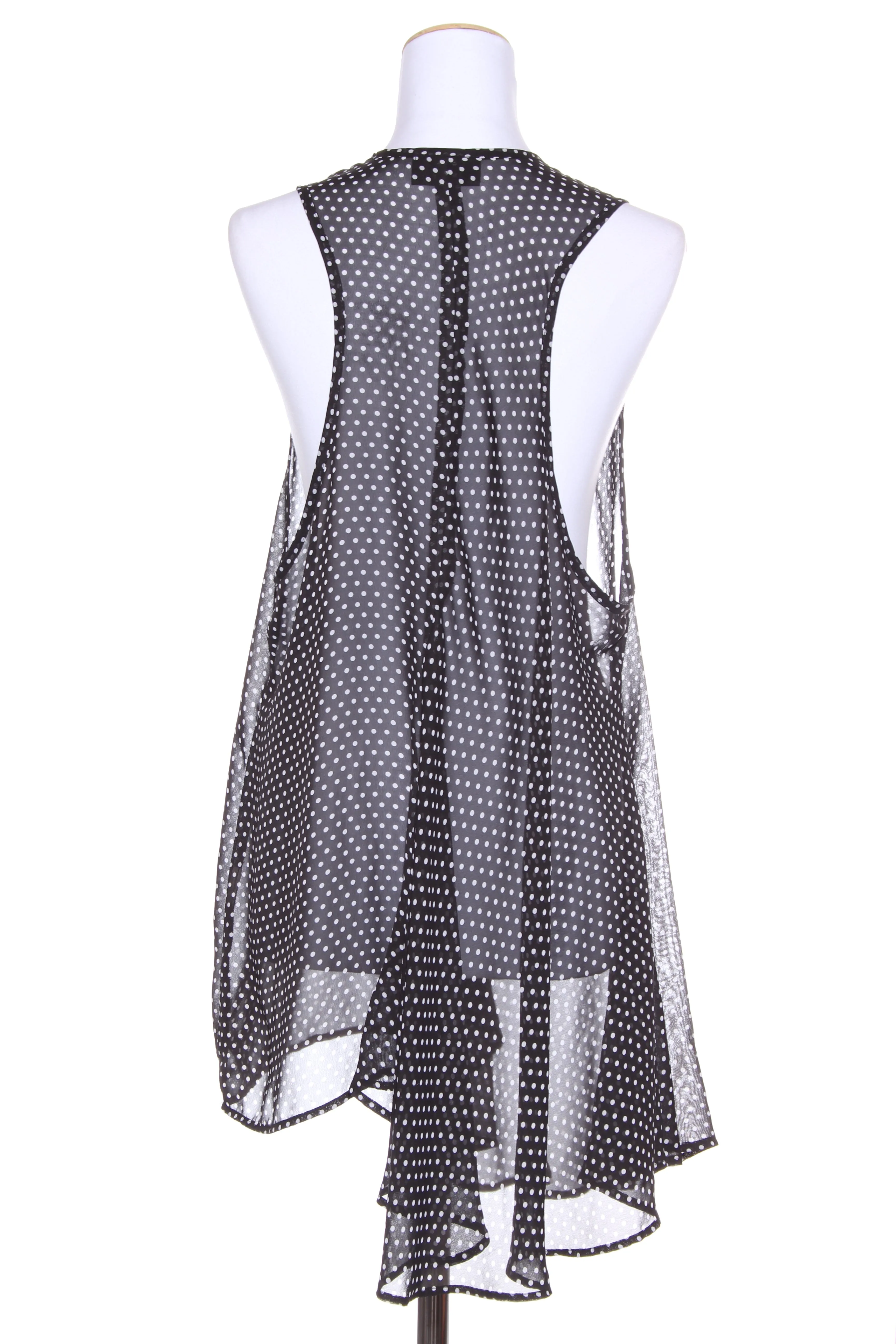 TCD - Polka dot chiffon tunic! 16