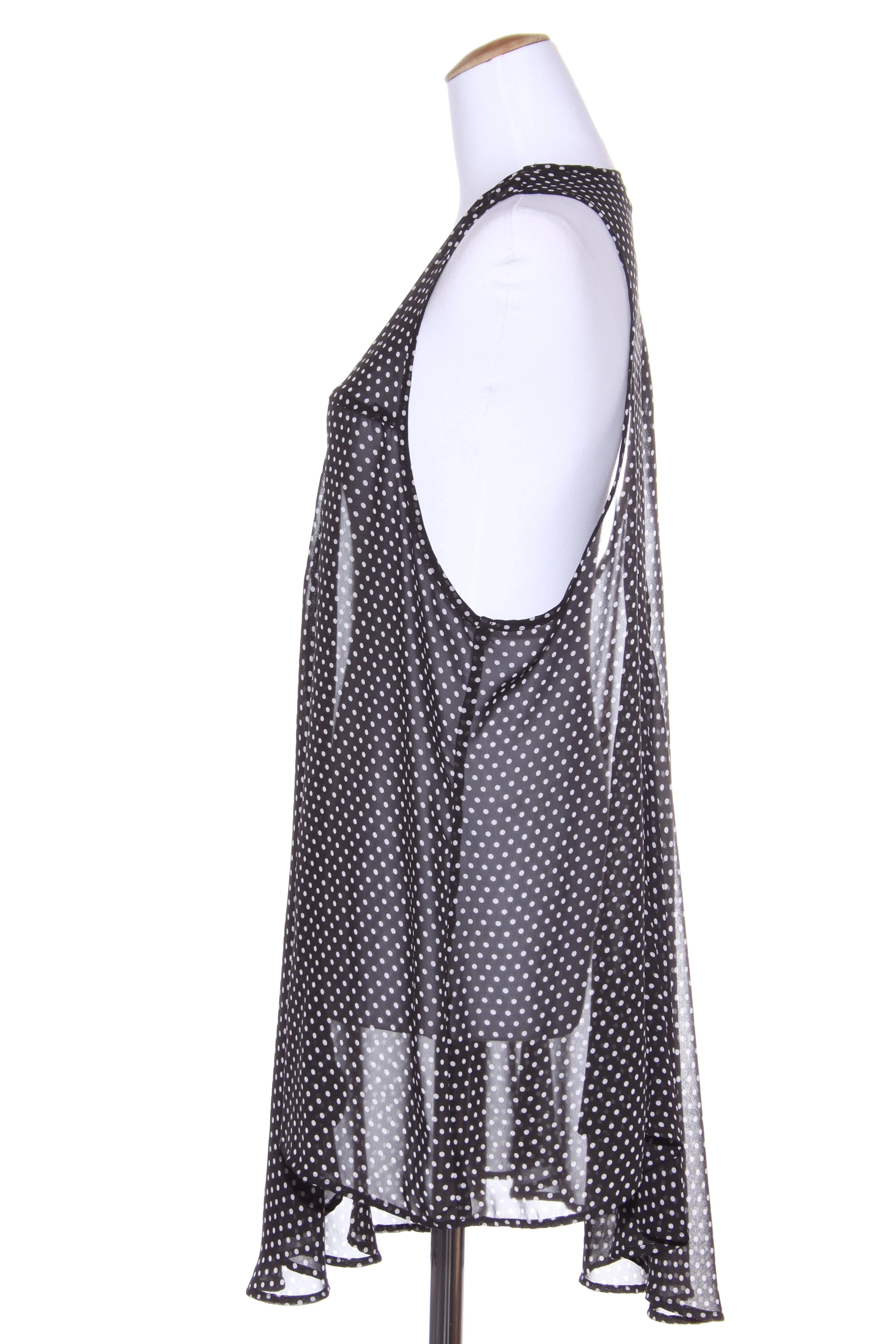 TCD - Polka dot chiffon tunic! 16