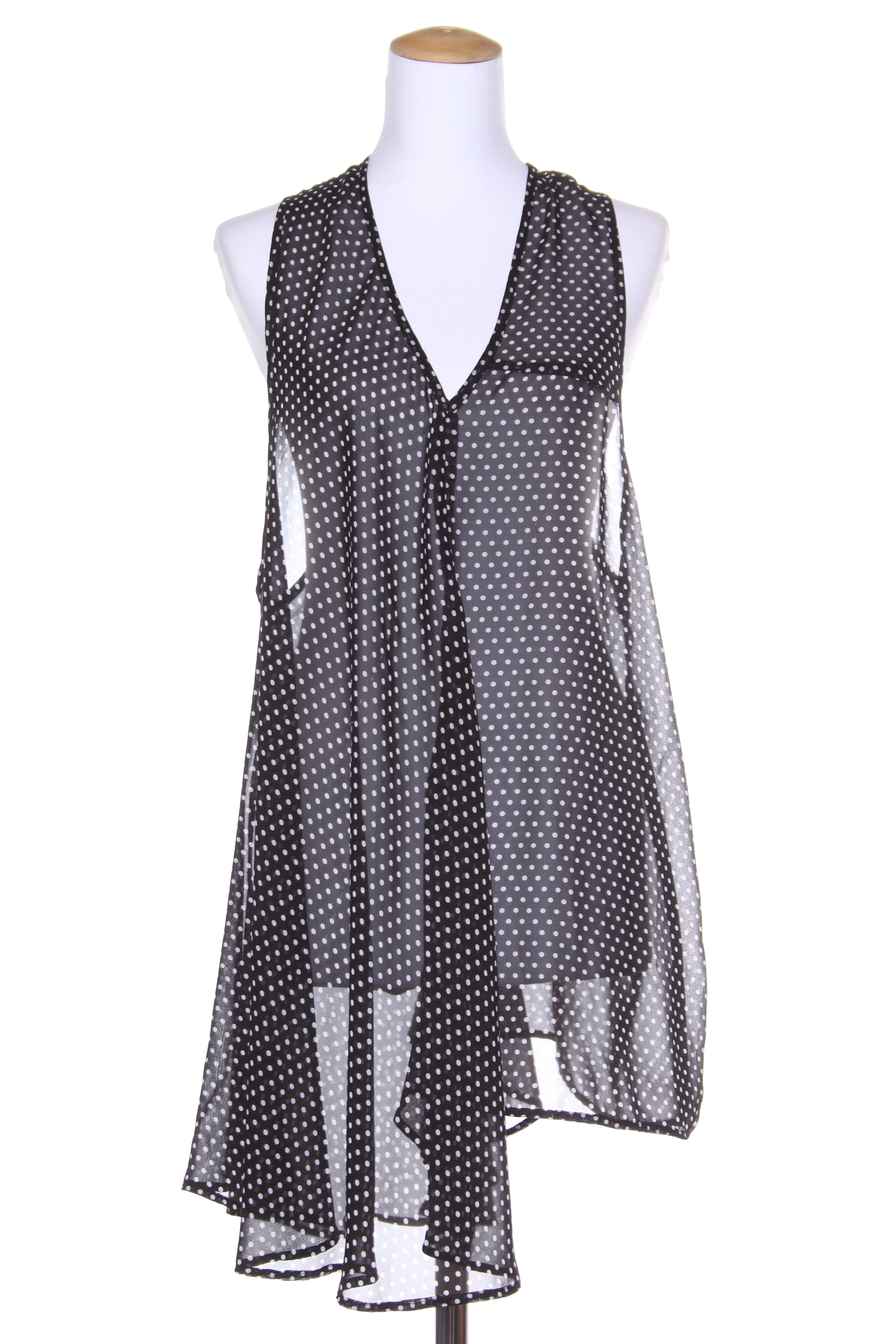 TCD - Polka dot chiffon tunic! 16