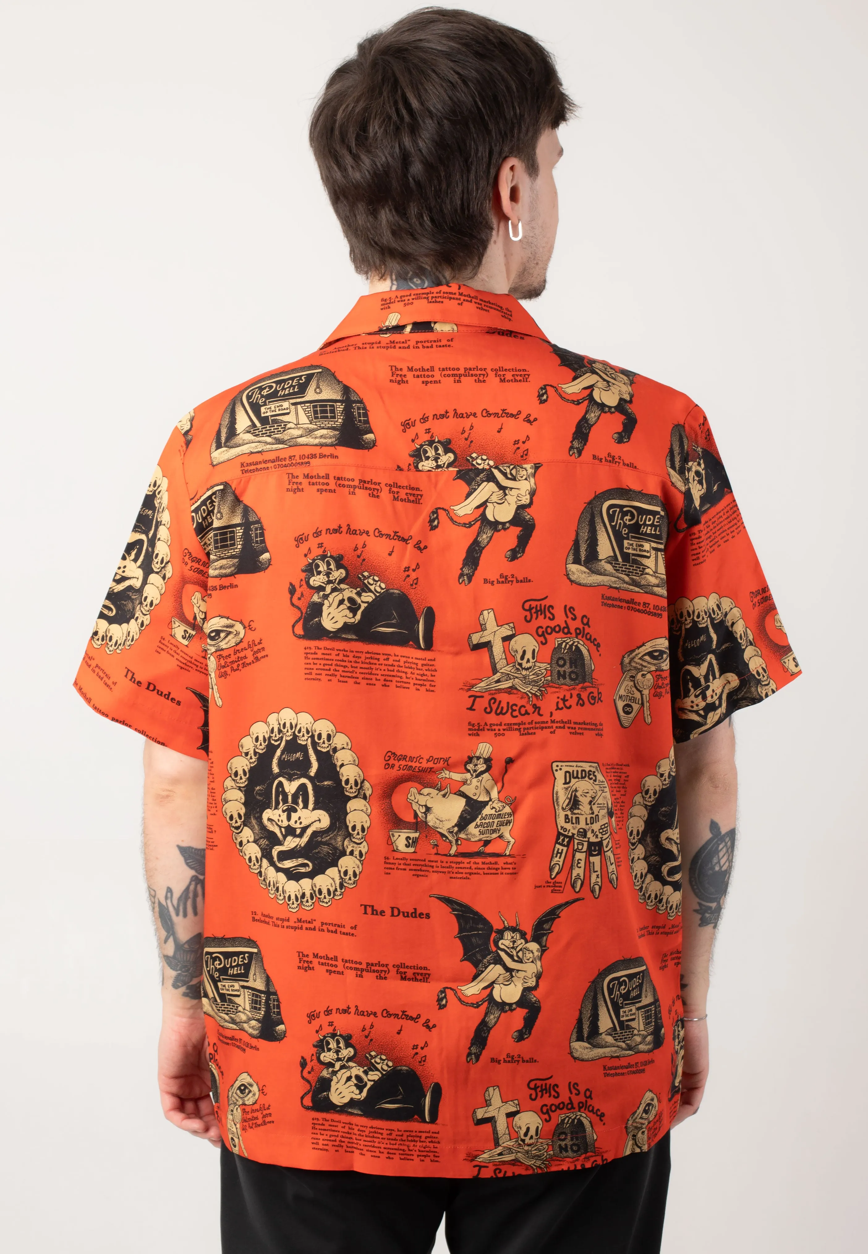 The Dudes - Beelzebud Red Hawaiian - Shirt