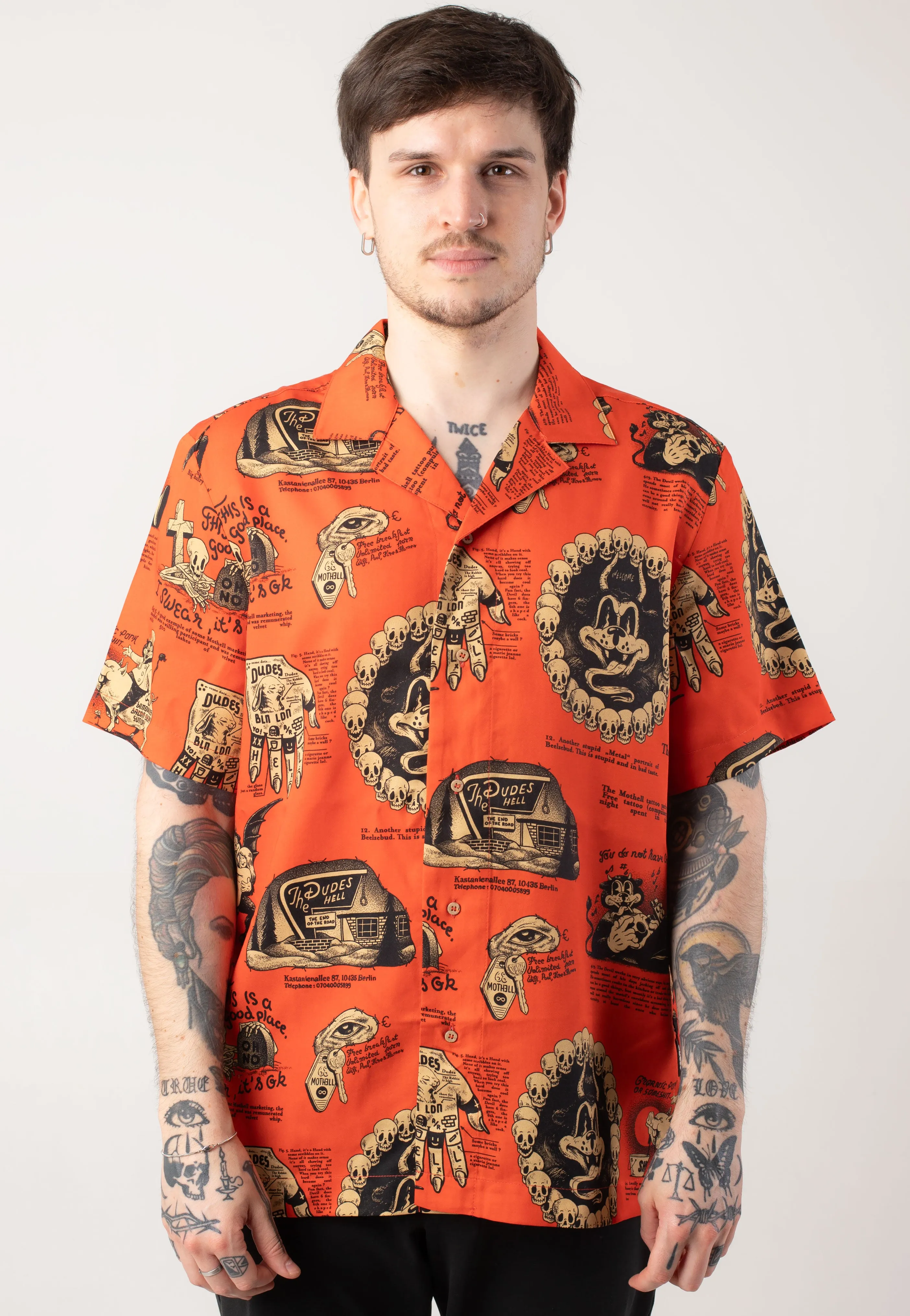 The Dudes - Beelzebud Red Hawaiian - Shirt