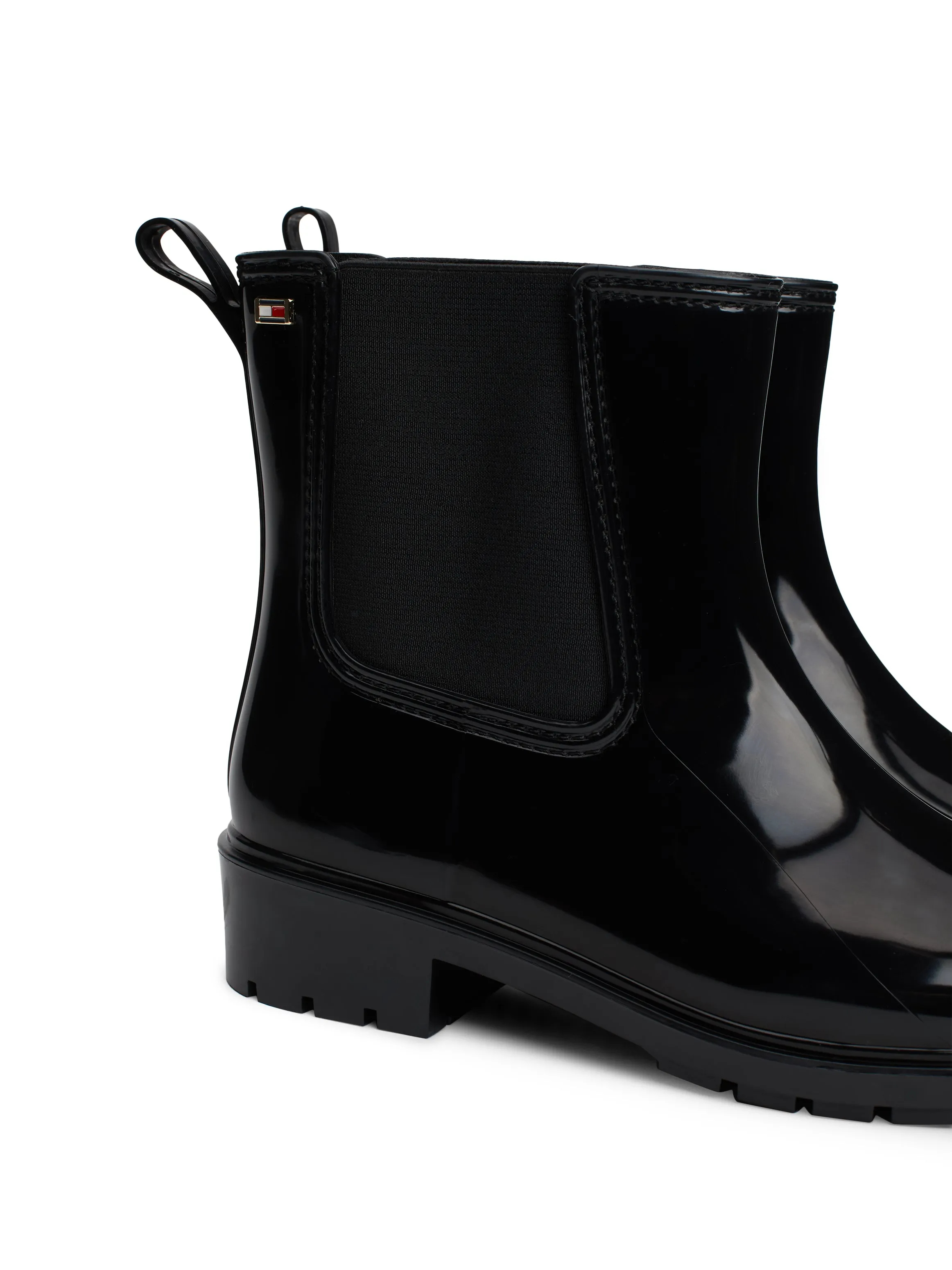 Tommy Hilfiger FLAG Womens Rainboots Black