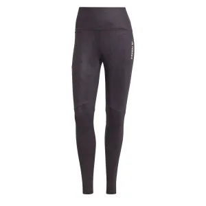 Trending Now Adidas Terrex Womens Multi All Over Print Tights Aurora Black  Almost Gone!