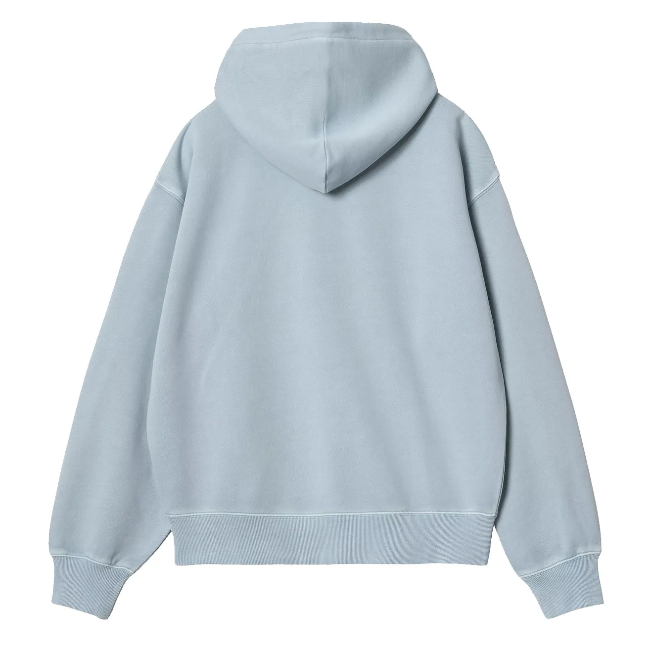 Trending Now Carhartt WIP Womens Hooded Nelson Sweat Dusty Ice Garment Dyed  Limited Availability!