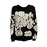 Trending Now Emilia Abstract 3D Puff Sweater  Almost Sold Out!