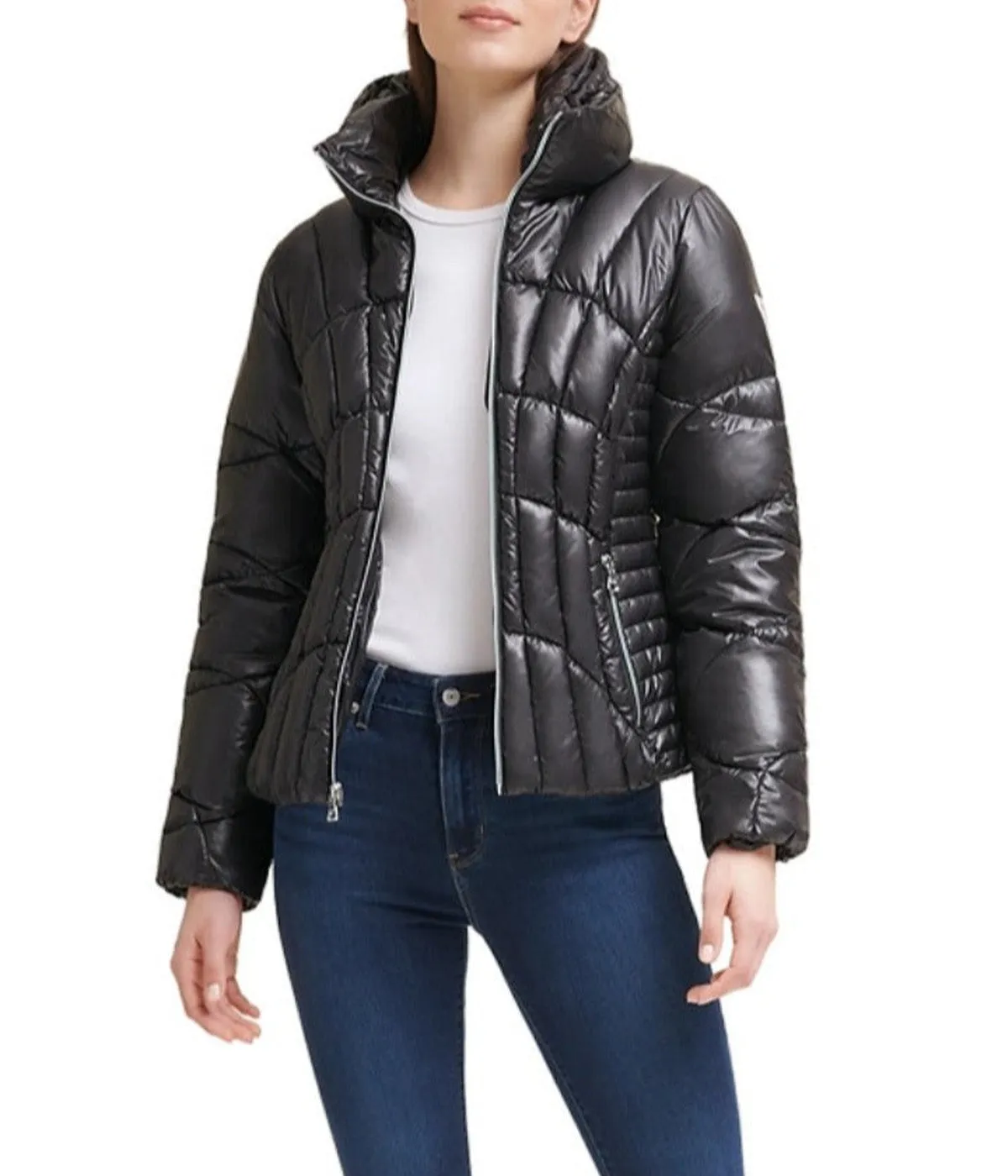 Trendy 2025 Quilted Puffer Jacket Black  Almost Sold Out!