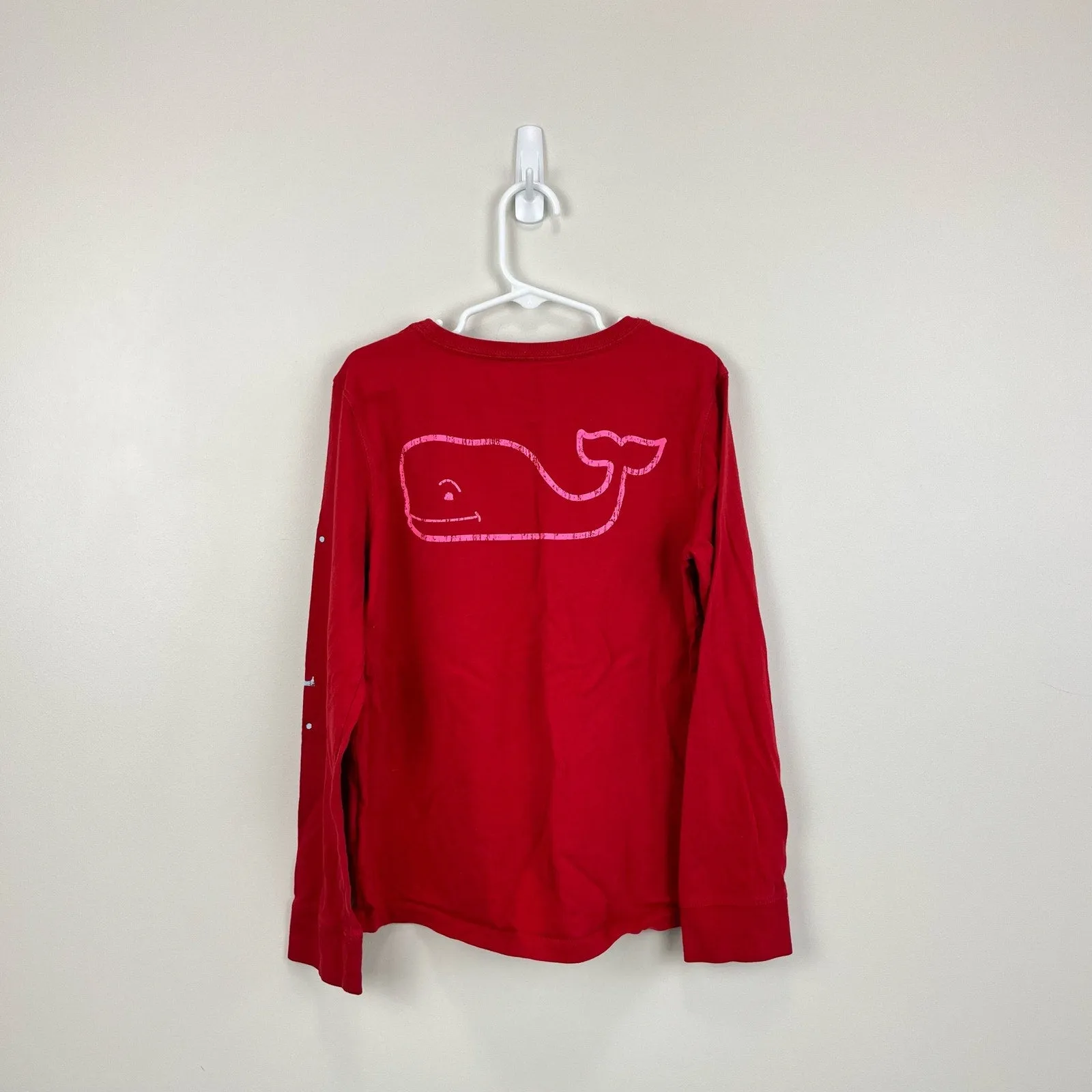 Trendy 2025 Vineyard Vines Long-Sleeve Whale Graphic Tee Medium 10-12  Limited Release!