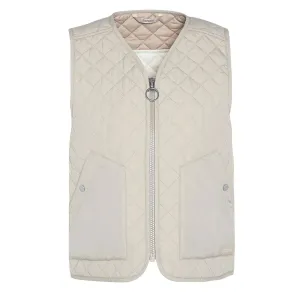 VIP Favorite Barbour Womens Louise Gilet Light Sand  Last Chance!