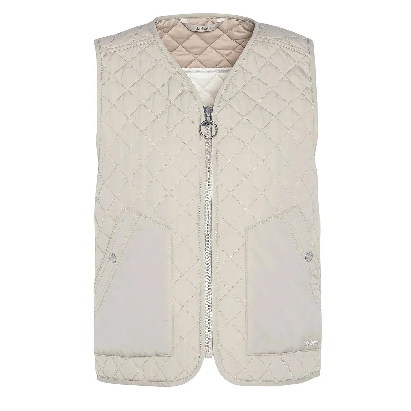 VIP Favorite Barbour Womens Louise Gilet Light Sand  Last Chance!